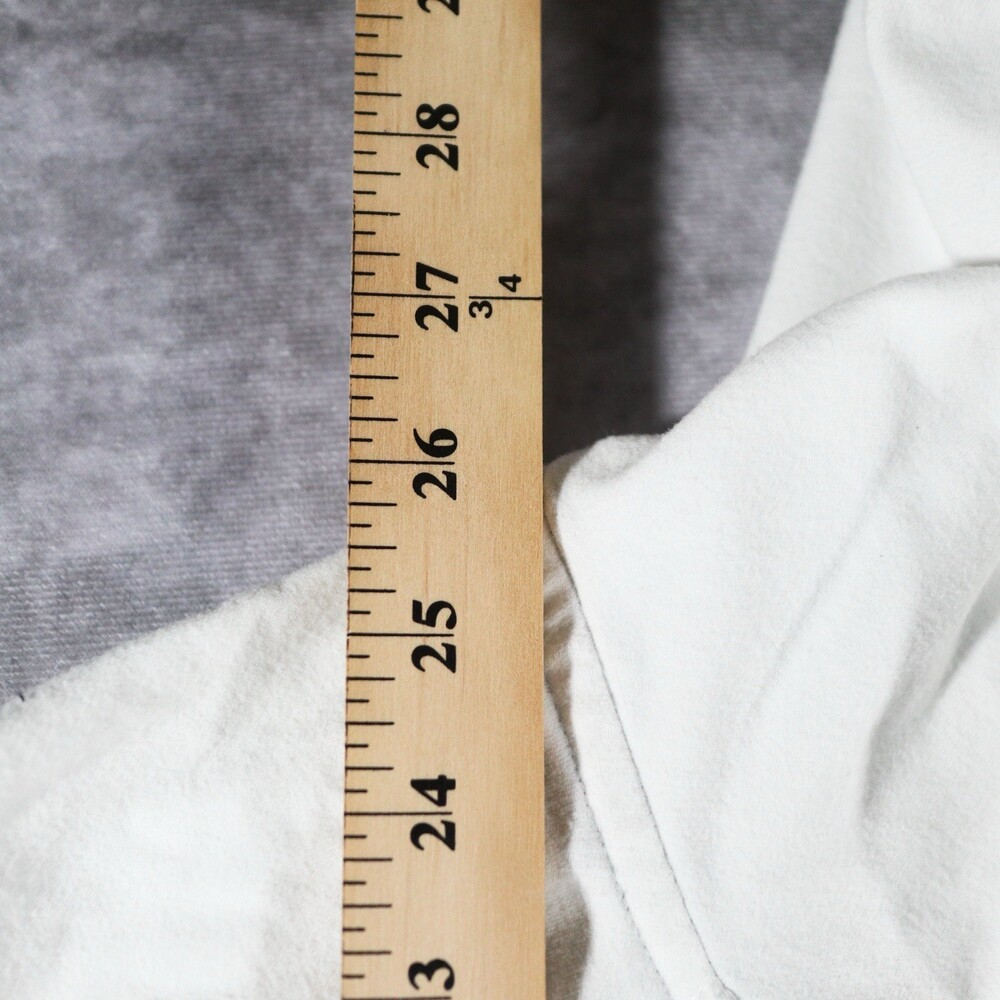 Victoria's Secret PINK White Full Zip Asymmetrical Hoodie - Picture 4 of 6